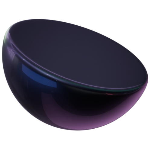 Hemisphere 3d shap
